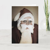  Lousy Santa Holiday Card Feestdagen Kaart (Voorkant)