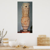 Loutrophoros die een spinnex afbeelden poster (Keuken)