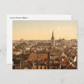 Louvain Cityview, België Briefkaart (Voorkant / Achterkant)