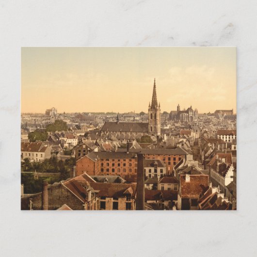 Louvain Cityview, België Briefkaart (Voorkant)