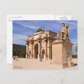 Louvre Arc Briefkaart (Voorkant / Achterkant)