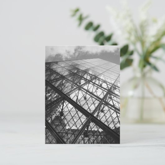 Louvre!! Briefkaart (Staand voorkant)