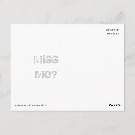 Louvre!! Briefkaart (Achterkant)