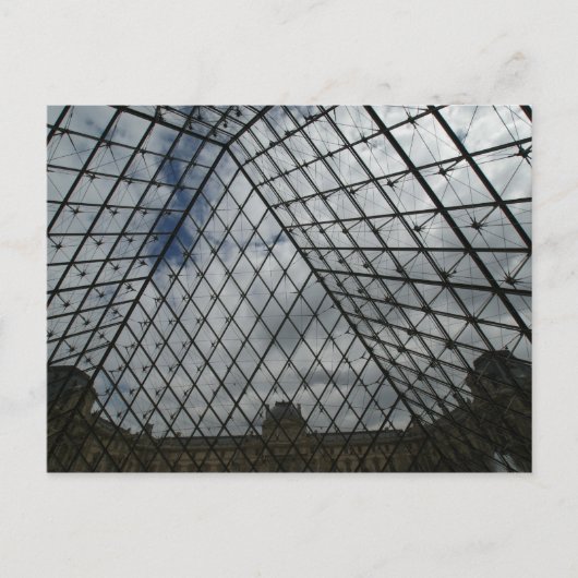 Louvre Briefkaart (Voorkant)