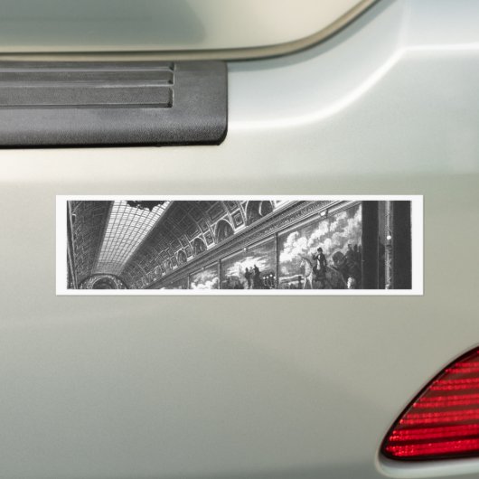 LOUVRE BUMPERSTICKER (Op auto)