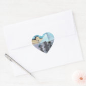 Louvre Classic Heart Stickers (Envelop)