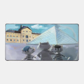 Louvre Desk Mat (Voorkant)
