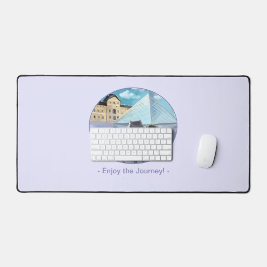 Louvre Desk Mat - Geniet (Keyboard & Muis)