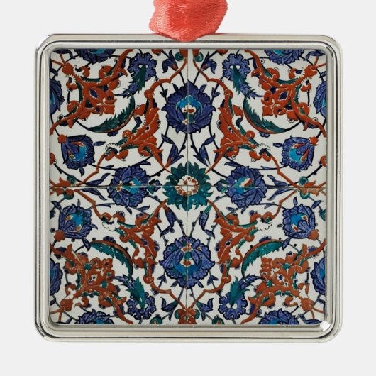 Louvre Floor Tile Metalen Ornament (Voorkant)