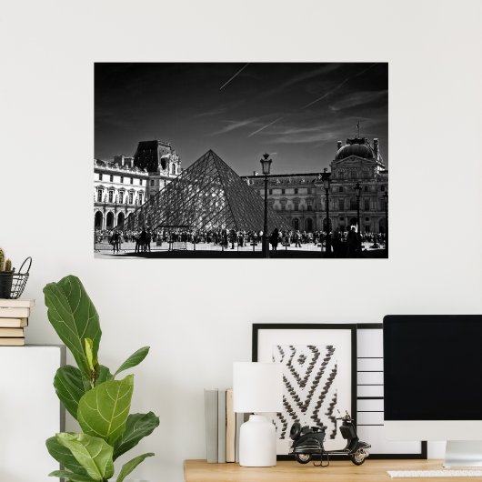 Louvre I Poster (Thuiskantoor)