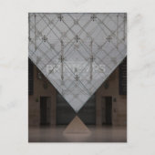 Louvre Inverted Pyramid Interieur Uitzicht Briefkaart (Voorkant)