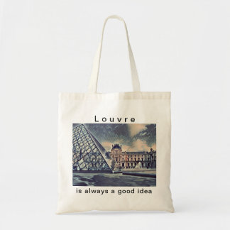 Louvre is altijd tote bag