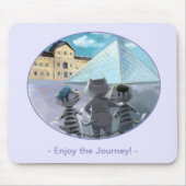 Louvre Mousepad - Geniet Muismat (Voorkant)