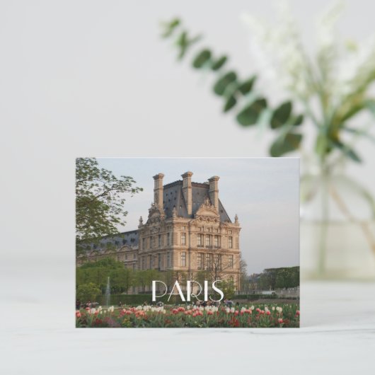 Louvre Museum Briefkaart (Staand voorkant)