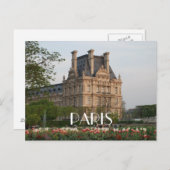 Louvre Museum Briefkaart (Voorkant / Achterkant)