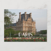 Louvre Museum Briefkaart (Voorkant)