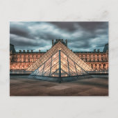 Louvre museum briefkaart (Voorkant)