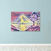 Louvre Museum Canvas Afdruk (Insitu (Houten vloer))