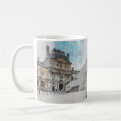 Louvre Museum Coffee Mok – Parijs Frankrijk (Links)
