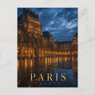 Louvre Museum Frankrijk Louvre Paleis REALMS Briefkaart