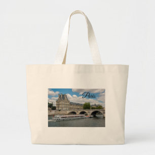 Louvre Museum in Parijs Grote Tote Bag