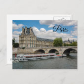 Louvre Museum in Paris Briefkaart (Voorkant / Achterkant)