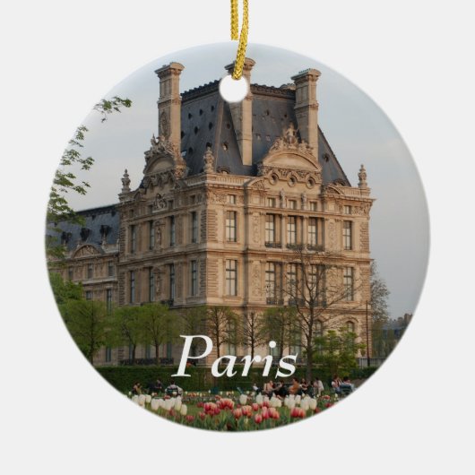 Louvre Museum Keramisch Ornament (Voorkant)