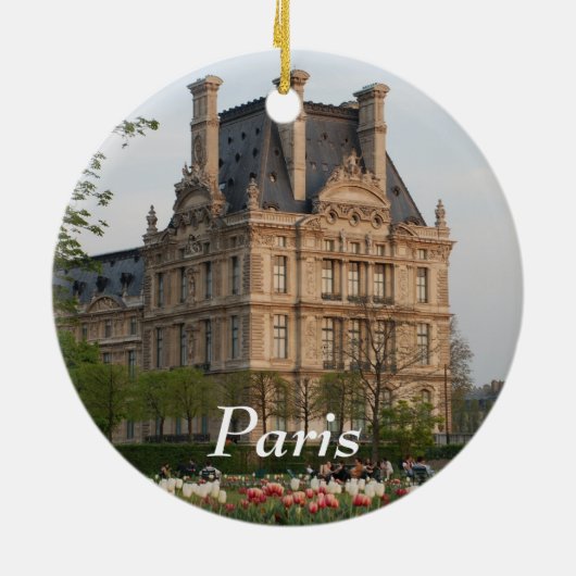 Louvre Museum Keramisch Ornament (Achterkant)