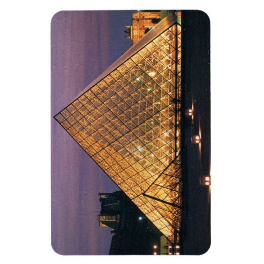 Louvre Museum Magneet (Verticaal)