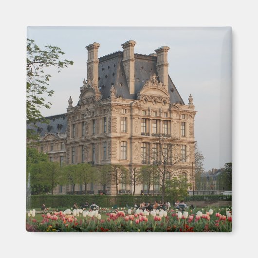 Louvre Museum Magneet (Voorkant)