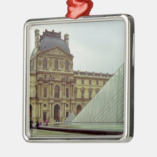 Louvre museum metalen ornament (Links)