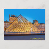 Louvre Museum, Parijs Briefkaart (Voorkant)