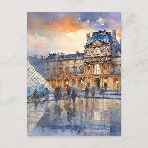 Louvre Museum Parijs Kunst Briefkaart