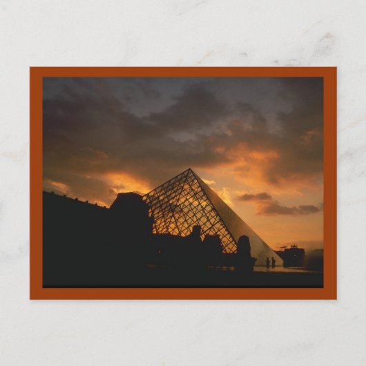 Louvre Museum Paris Briefkaart (Voorkant)