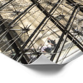 LOUVRE MUSEUM, PARIS, FRANKRIJK POSTER (Hoek)