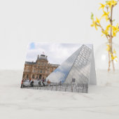 Louvre Museum Paris Kaart (Gele Bloem)