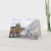 Louvre Museum Paris Kaart (Voorkant)