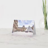 Louvre Museum Paris Notitiekaartje (Voorkant)