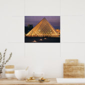 Louvre Museum Poster (Keuken)