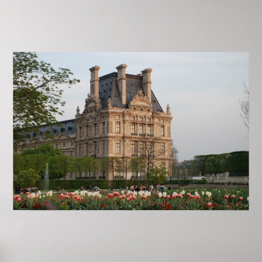 Louvre Museum Poster (Voorkant)