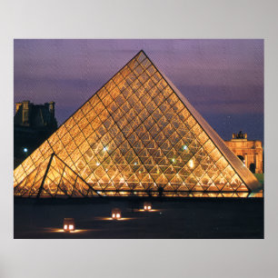 Louvre Museum Poster