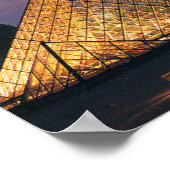 Louvre Museum Poster (Hoek)