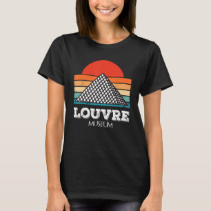Louvre Museum Sunrise uit Parijs Liefde in Frankri T-shirt