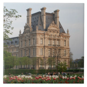 Louvre Museum Tegeltje