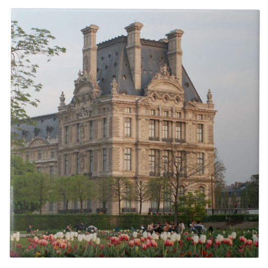 Louvre Museum Tegeltje (Voorkant)