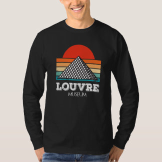 Louvre Museum Zonsopgang Vanuit Parijs Liefde In F T-shirt