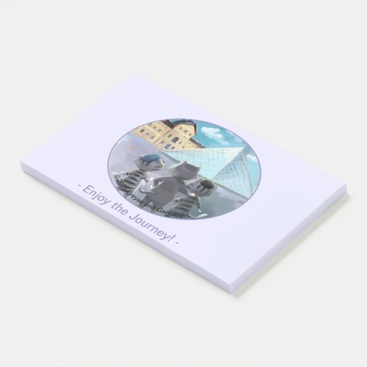 Louvre Notes 10" x 6" - Geniet (Schuin)