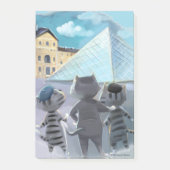Louvre Notes 4 "x 6" (Voorkant)