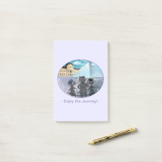 Louvre Notes 4 "x 6" - Geniet (Op bureau)