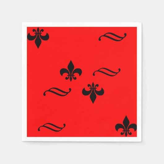 Louvre Paper Napkin Servet (Voorkant)